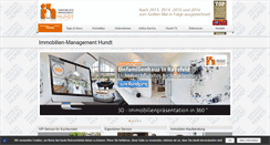 Desktop Screenshot of hundt-immo.com